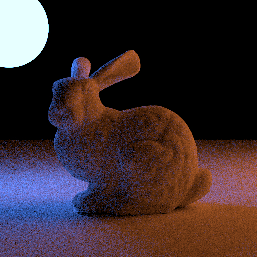 Bunny with emission