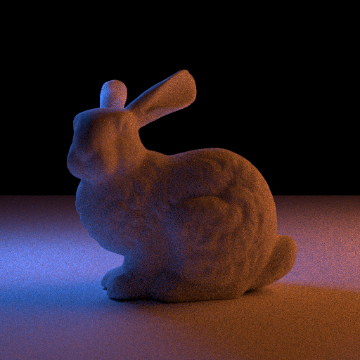 Bunny with Area Light